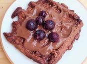 Gofres avena cacao Veganos Gluten