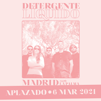 Concierto de Detergente Líquido en Café la Palma en 2021
