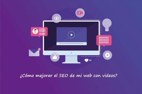 SEO con videos en web con licencia Adobe Stock