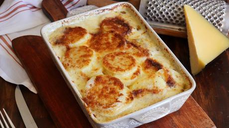 Papas a la Crema papas a la crema queso horno gratinadas