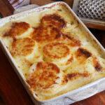 Papas a la Crema papas a la crema queso horno gratinadas