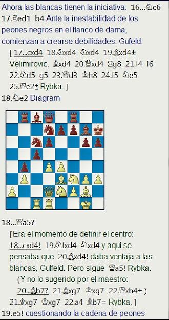 Grandes combates canarios (16) - Stein vs Ribli, Las Palmas (7) 1973 Grandes combates canarios (16) - Stein vs Ribli, Las Palmas (7) 1973