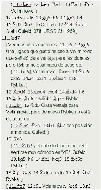 Grandes combates canarios (16) - Stein vs Ribli, Las Palmas (7) 1973
