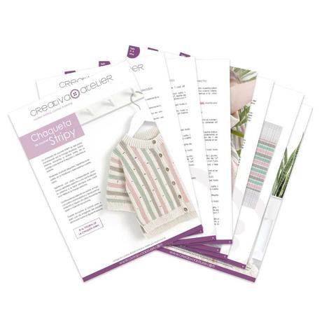 Chaqueta STRIPY de Crochet – Patrón y Tutorial –