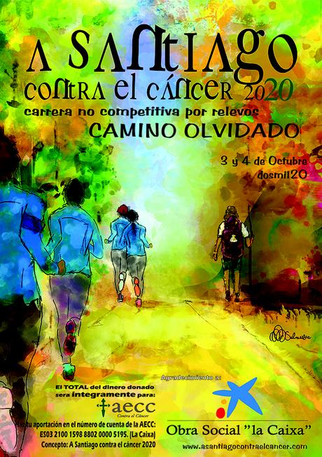 ‘A santiago contra el cáncer’ realiza este fin de semana dos etapas del camino olvidado para recaudar dinero contra el Cáncer