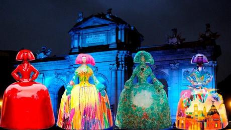 Las Meninas vuelven a llenar de color las calles de Madrid