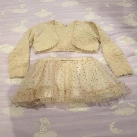Falda Tul Beige Nina