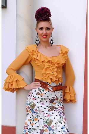 Faldas Flamencas Amarillas