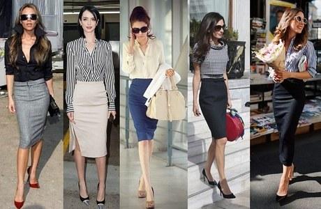 Combinar Falda Negra Tubo Larga