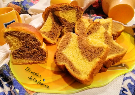 PAN DULCE DE CALABAZA Y CHOCOLATE