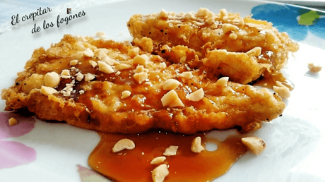 ENSALADA DE BACALAO CON VINAGRETA DE UVAS PASAS