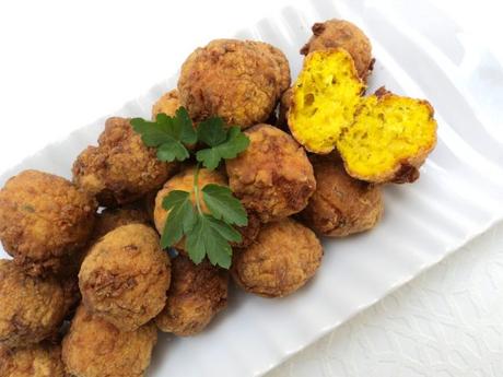 albóndigas de pollo y jamón