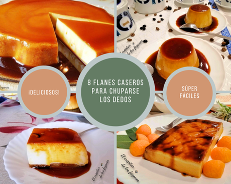8 FLANES CASEROS PARA CHUPARSE LOS DEDOS