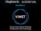 Programación VIMET, encuentro virtual internacional tecnología educativa. Magisterio Aulasiena. España