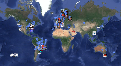 ¿Dónde están concentrados los usuarios de mi querido MSX?