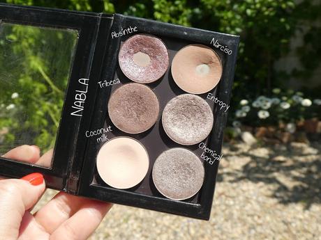 Sombras de Nabla: swatches y mi opinión