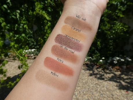 Sombras de Nabla: swatches y mi opinión