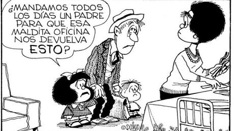 Mafalda y su pandilla dan su último adiós a Quino