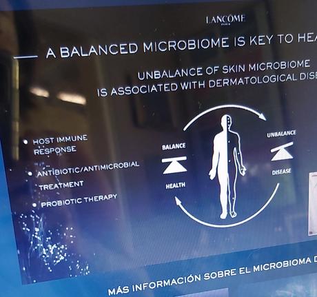 El microbioma, por Lancôme.