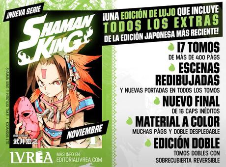 Ivrea licencia 'Shaman King'