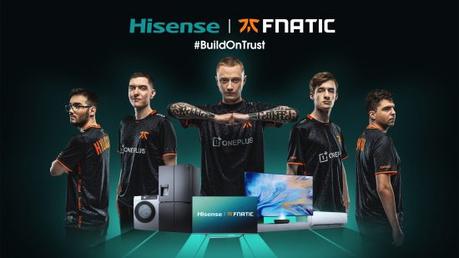 Fnatic y Hisense juntos en las eSports Fnatic y Hisense juntos en las eSports