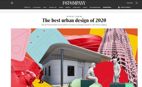 Design Cities de Ministerio de Diseño ganador de Mención de honor en Premio Fast Company Innovation by design