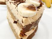Tarta plátano dulce leche