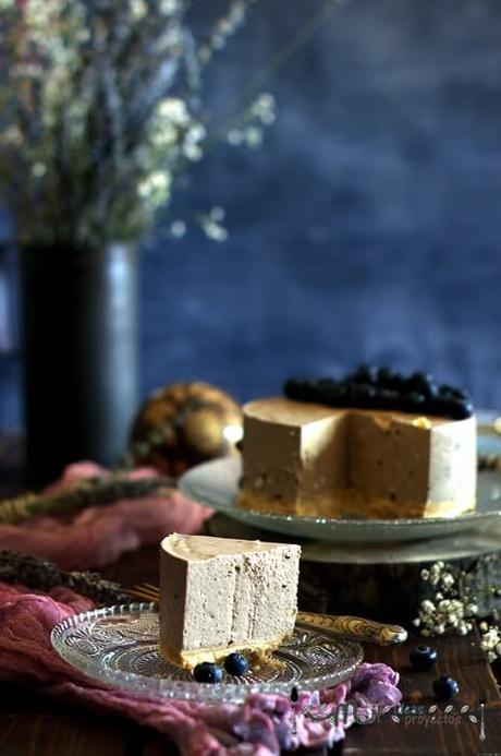 receta-tarta-mousse-arandanos-sin-azucar-sin-horno TARTA MOUSSE DE ARÁNDANOS SIN AZÚCAR Y SIN HORNO