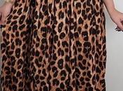 Falda Larga Estampado Leopardo