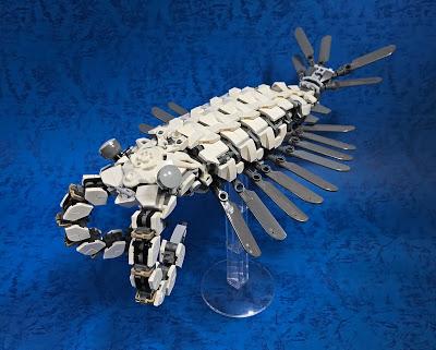 La fauna pretérita con piezas de Lego® de Mitsuru Nikaido