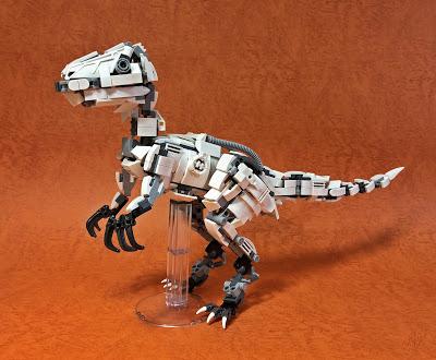 La fauna pretérita con piezas de Lego® de Mitsuru Nikaido