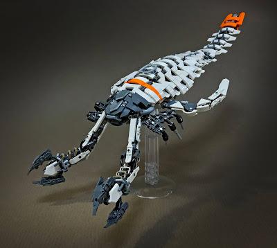 La fauna pretérita con piezas de Lego® de Mitsuru Nikaido