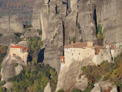 Meteora, los monasterios en las alturas.