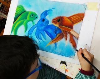 AEROGRAFIA CURSOS, DIBUJO Y PINTURA PARA NIÑOS