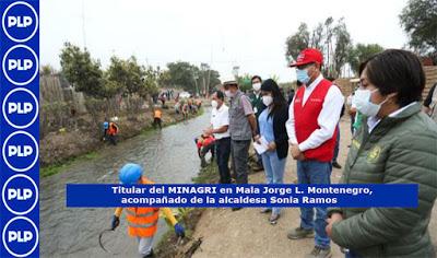 MINISTRO DE AGRICULTURA EN CAÑETE...