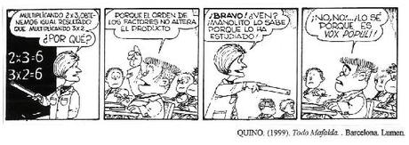 Las matemáticas de Mafalda (homenaje a Quino)