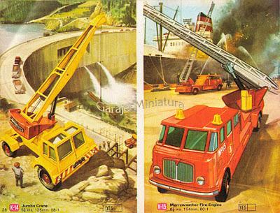 Catálogo Matchbox King Size de 1969 Catálogo Matchbox King Size de 1969