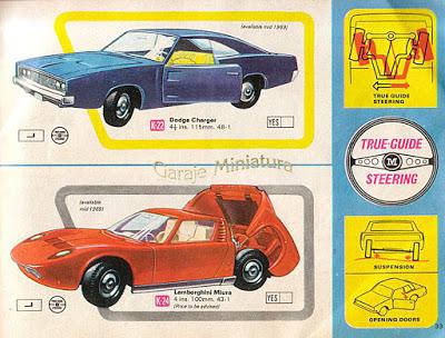 Catálogo Matchbox King Size de 1969 Catálogo Matchbox King Size de 1969