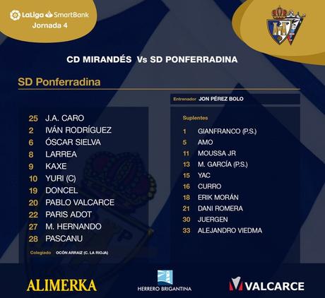 Pascanu pone a la Ponferradina líder virtual de la Liga Smartbank (0-1)