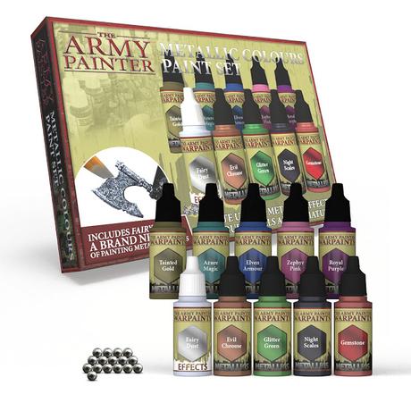 Metallic Colours Paint Set, de The Army Painter, en pre-pedidos