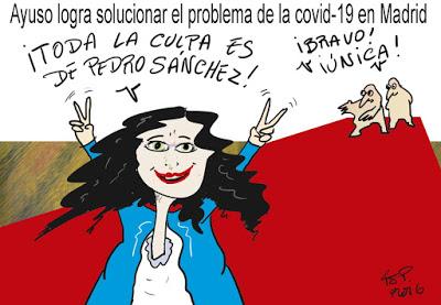 El rifirrafe de Ayuso empuja a Madrid al precipicio… y Felipe VI, encantado con la derecha.