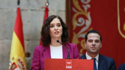 El rifirrafe de Ayuso empuja a Madrid al precipicio… y Felipe VI, encantado con la derecha.