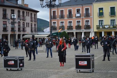 VÍDEO #Alertarojabierzo reivindica los derechos de la cultura y los eventos