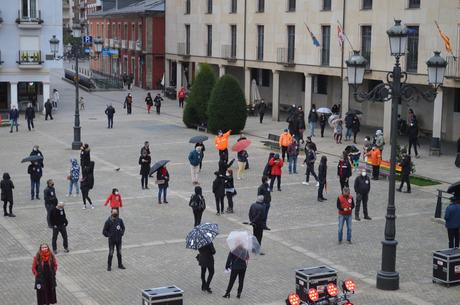 VÍDEO #Alertarojabierzo reivindica los derechos de la cultura y los eventos