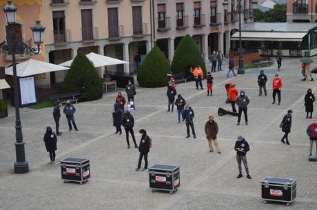 VÍDEO #Alertarojabierzo reivindica los derechos de la cultura y los eventos