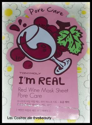 Mascarilla facial vino rojo de Tony Moly