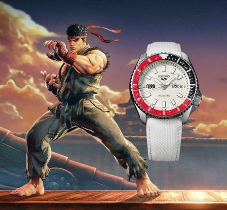 Seiko Street Fighter V de Seiko Serie 5 Sports - Edición Limitada