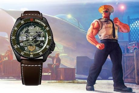 Seiko Street Fighter V de Seiko Serie 5 Sports - Edición Limitada