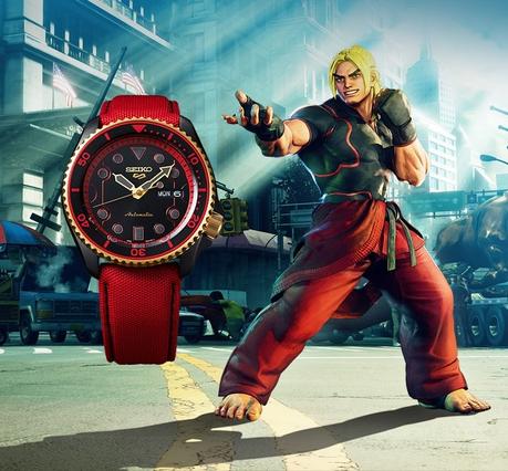 Seiko Street Fighter V de Seiko Serie 5 Sports - Edición Limitada