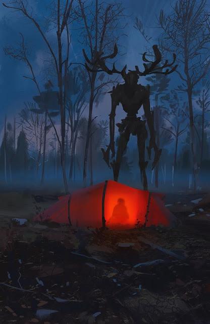 estruendo sobre frondas